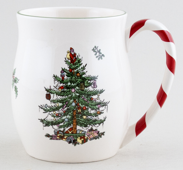 Mug with Peppermint Handle